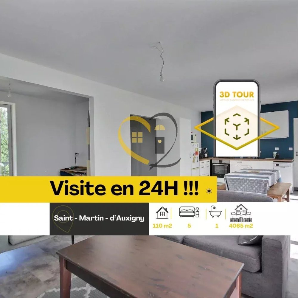 4 غرف نوم منزل في Saint-Martin-d'Auxigny, France رقم 261433
