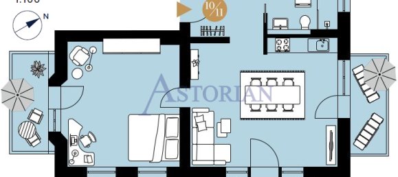 Ático de 2 habitaciónes en Lichterfelde, Germany No. 43503 8