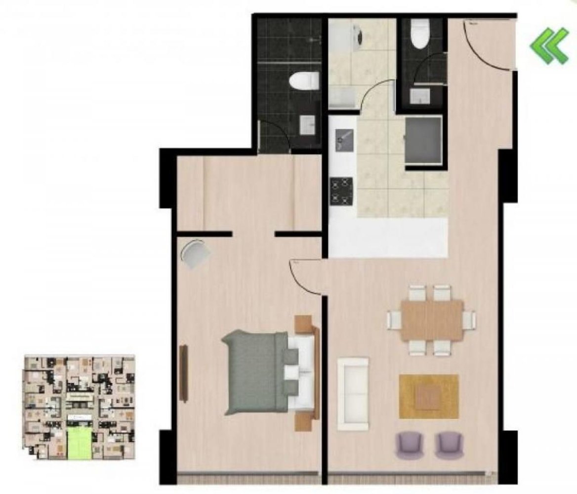 Studio in Bogota, Colombia No. 11405