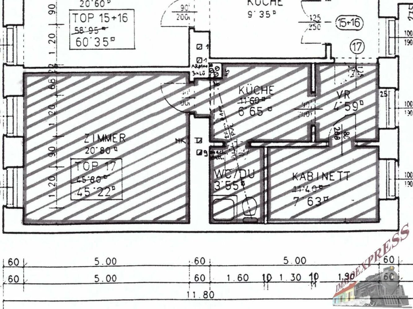 3 rooms Apartment in Rudolfsheim-Funfhaus, Austria No. 115932
