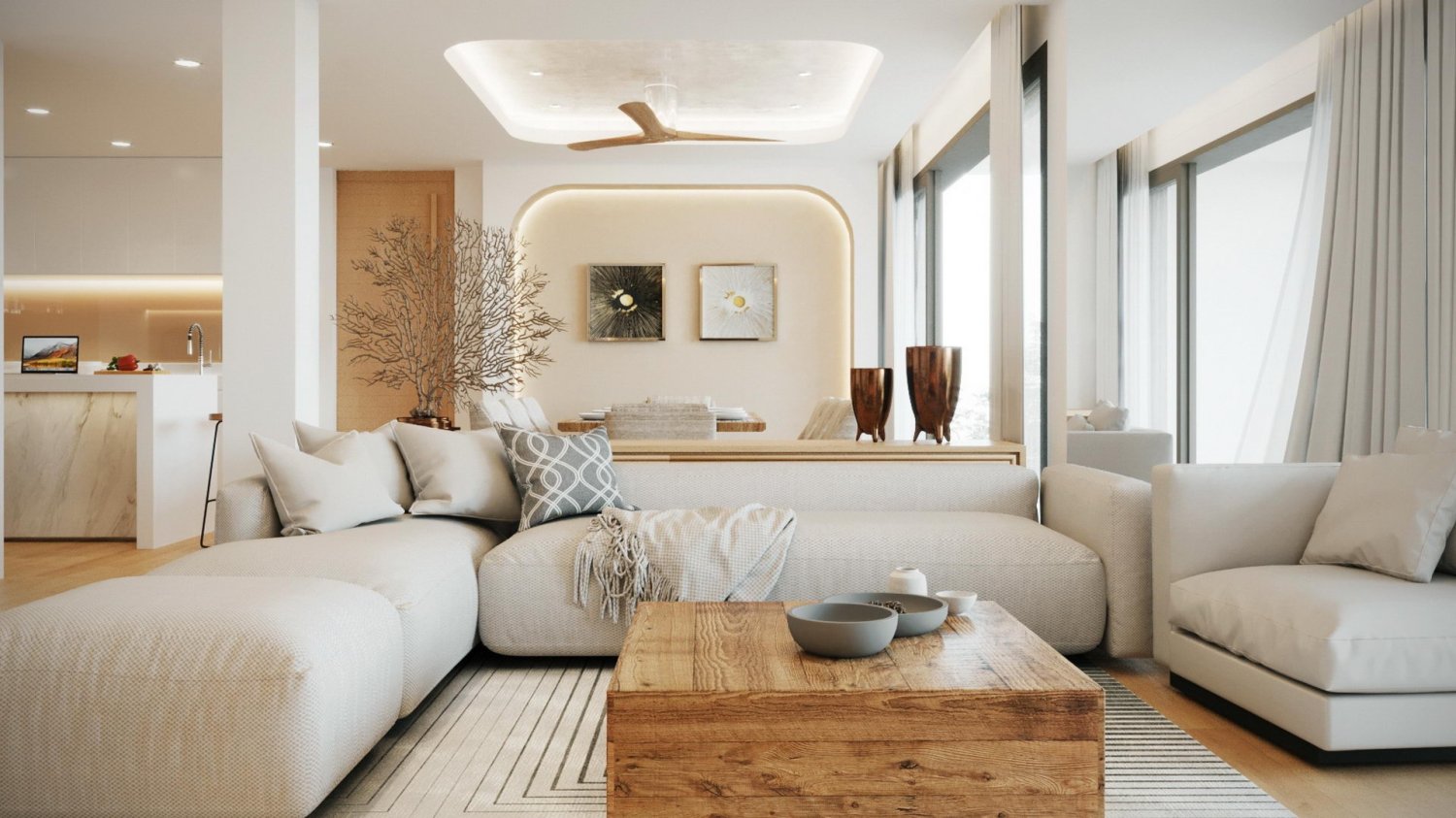 Apartamento de 3 dormitorios en Blue Canyon Heights, Phuket, Thailand No. 29460