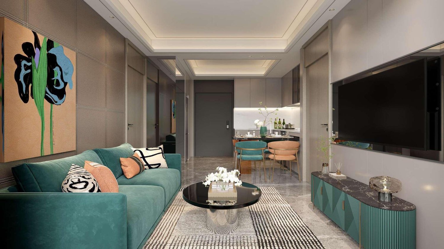 Apartamento com 2 quartos em condomínio em Rawai, Thailand N.º 77245