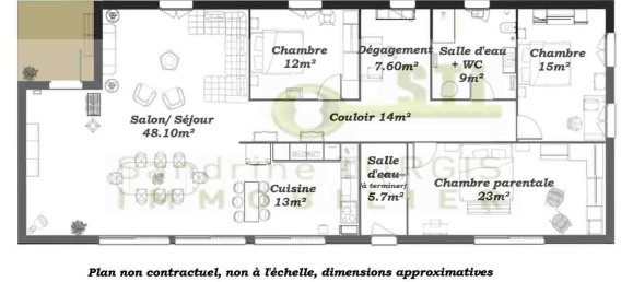 Дом с 3 спальнями в Сент-Женевьев-де-Буа, Франция № 267265 3