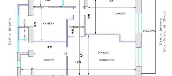4غرفة شقة في Naples, Italy رقم 10208 13
