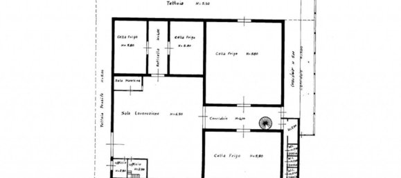 Lagerhaus in Ferrara, Italy 1267m², Nr. 376336 2