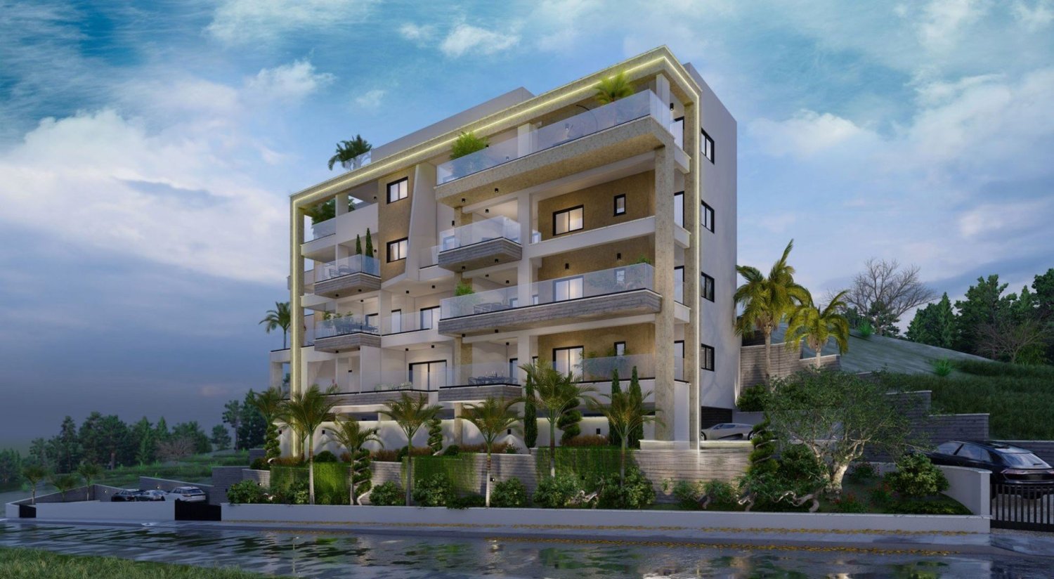 Apartamento de 1 dormitorio en Agios Athanasios, Cyprus No. 28502