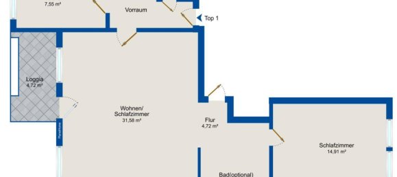 3 rooms Apartment in Liesing, Austria No. 152756 11