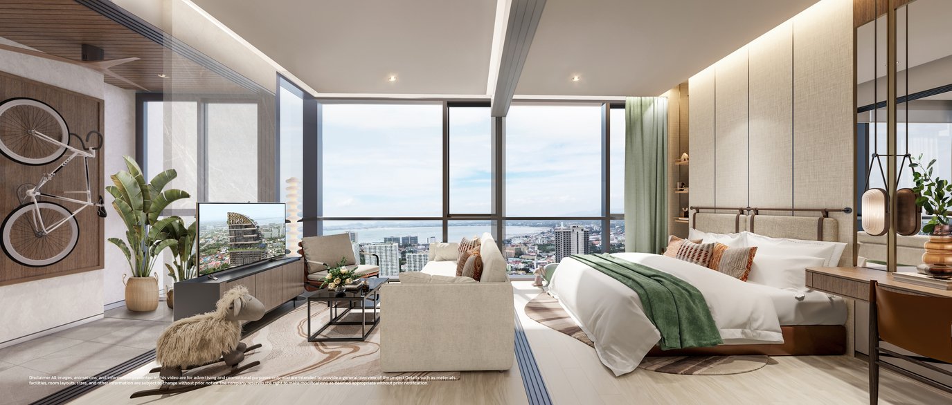 2 habitaciónes apartamento en venta en Pattaya, Chonburi, Eastern Thailand, Thailand № 86603