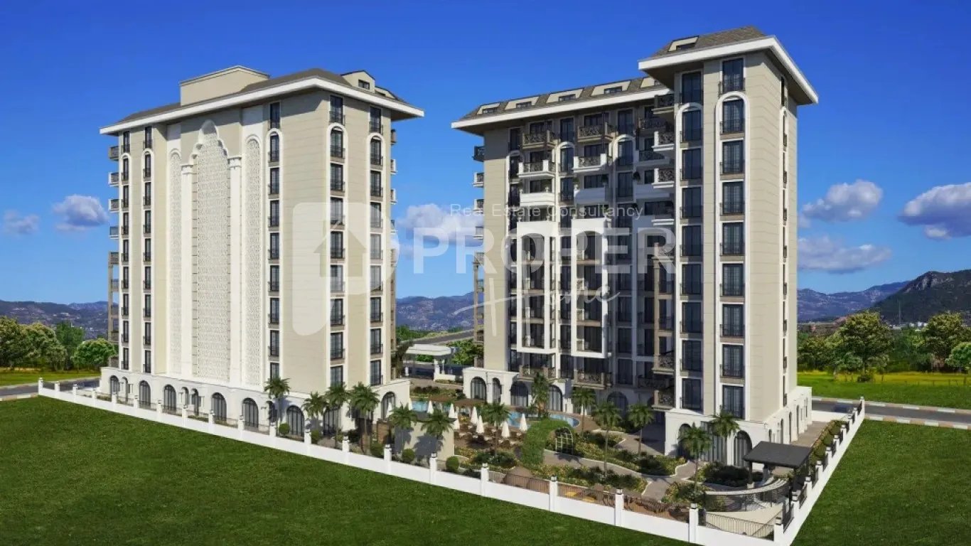 2-Zimmer Wohnung in Alanya, Turkey, Nr. 87763