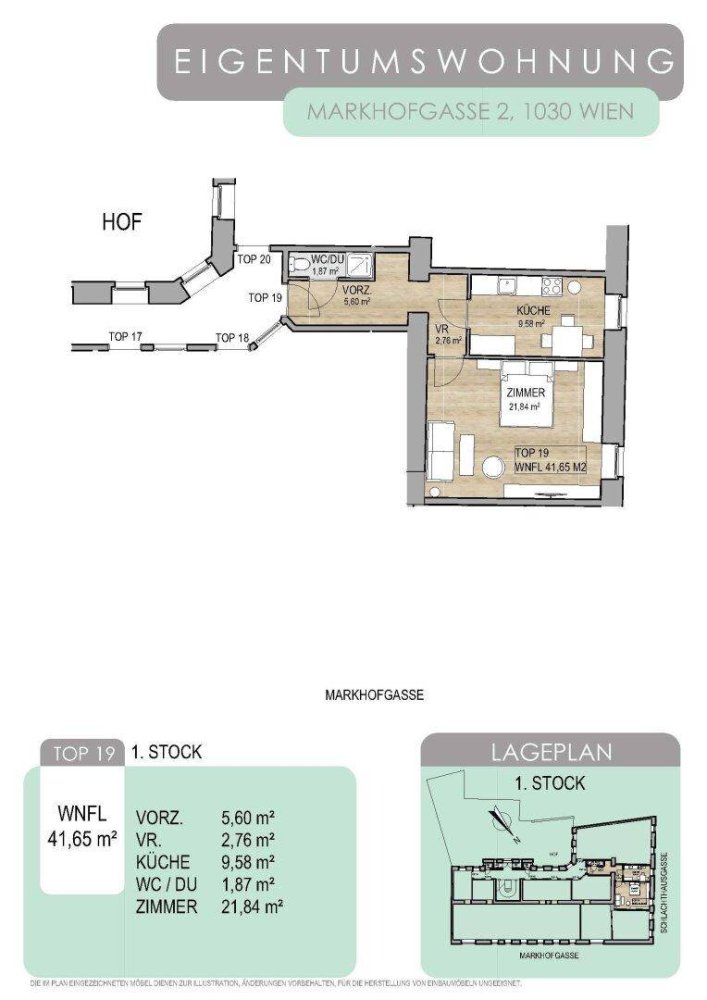 Studio in Wien, Austria, Nr. 215767