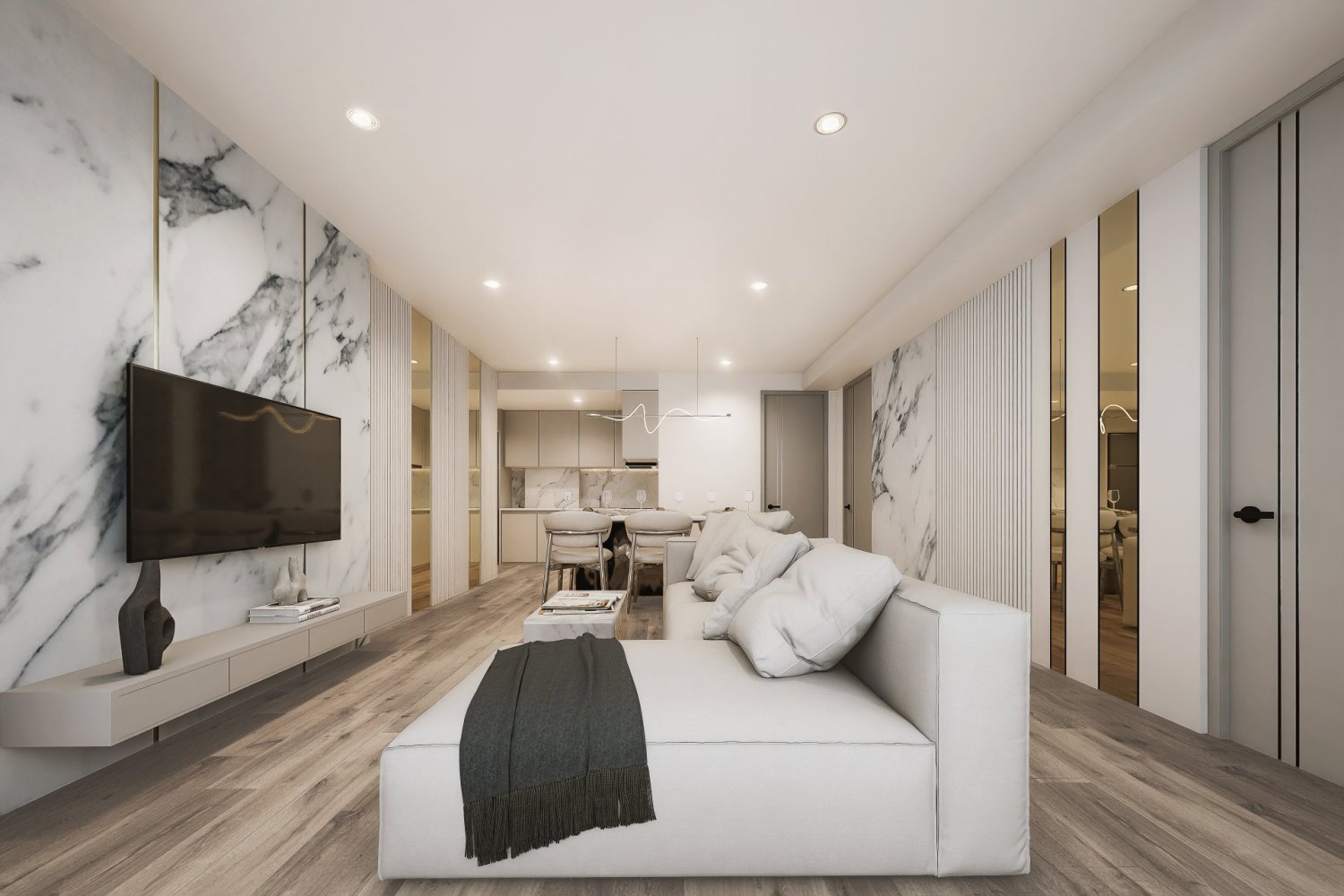 Apartamento de 3 divisões em Pattaya, Thailand N.º 69264