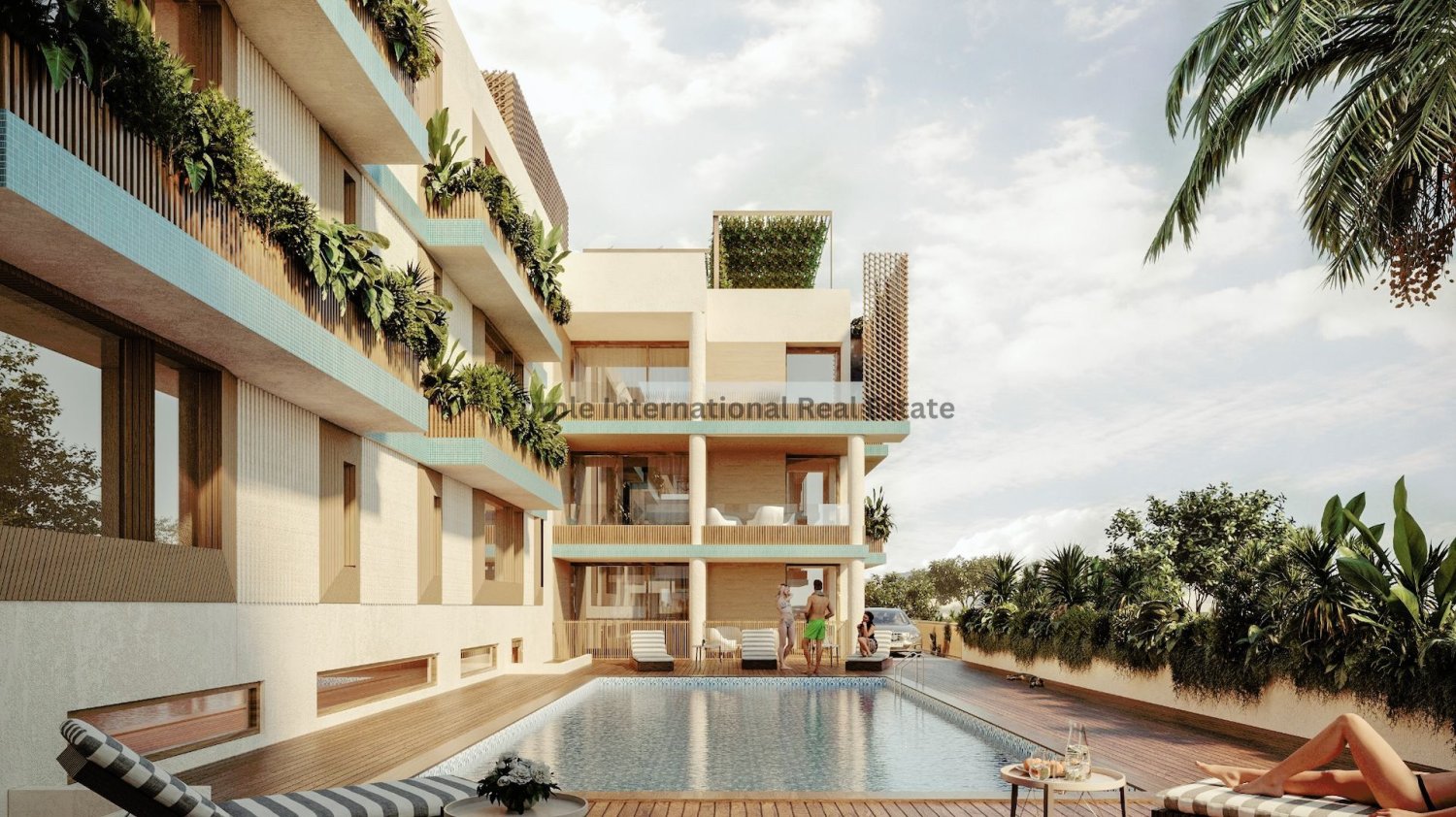 Квартира с 1 спальней в Пафос, Кипр № 5271