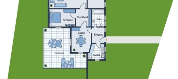 Bungalow de 1 dormitorio en Overath, Germany No. 69620 29