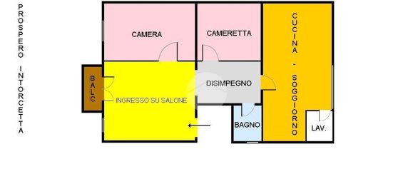 4-Zimmer Wohnung in Palermo, Italy, Nr. 147550 2