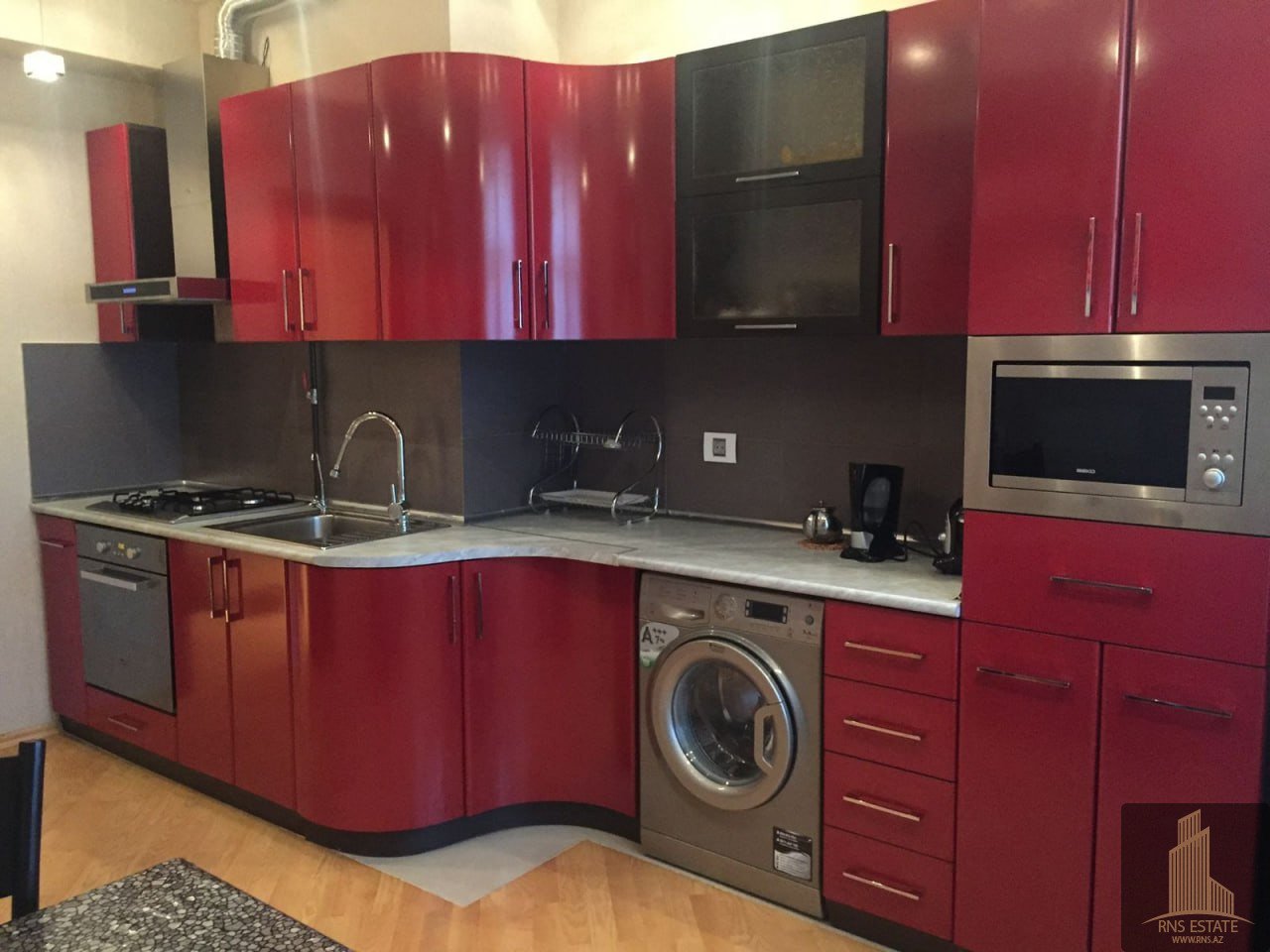 2 غرف نوم شقة في Khatay, Azerbaijan رقم 1774