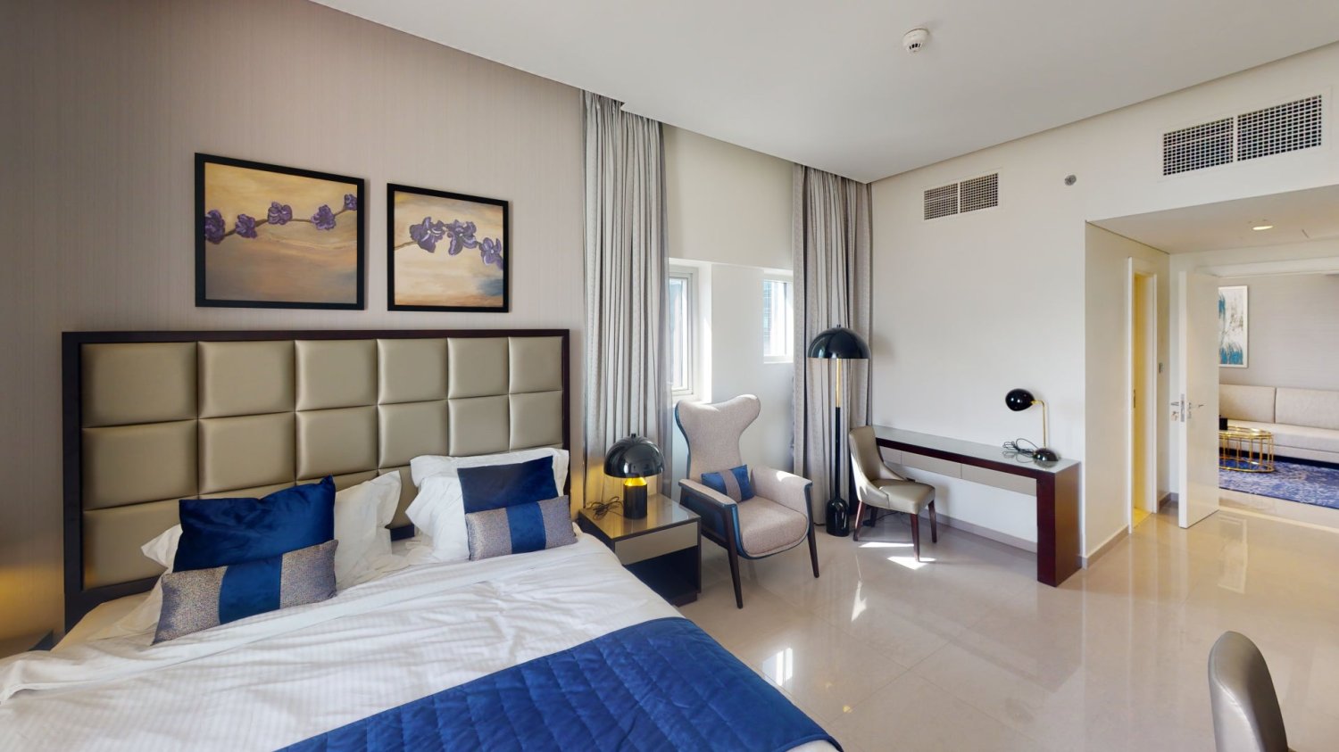 Квартира с 2 спальнями в DAMAC MAISON MAJESTINE, Даунтаун Дубай (Даунтаун Бурдж Дубай), ОАЭ № 57981