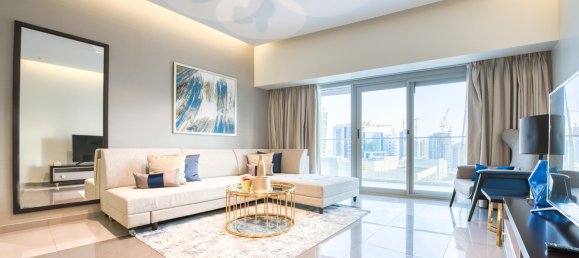 Квартира с 2 спальнями в DAMAC MAISON MAJESTINE, Даунтаун Дубай (Даунтаун Бурдж Дубай), ОАЭ № 57981 2