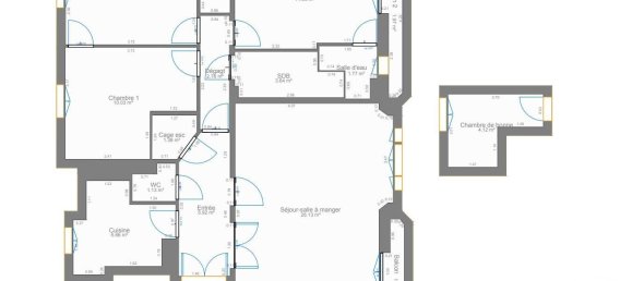 Apartamento de 3 dormitorios en Paris, France No. 174438 15