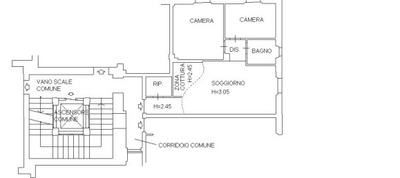 3 rooms Apartment in Poggibonsi, Italy No. 45319 13