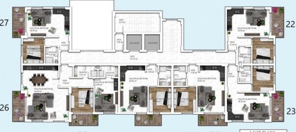 Apartment 7+1 in Avsallar, Turkey No. 13930 20