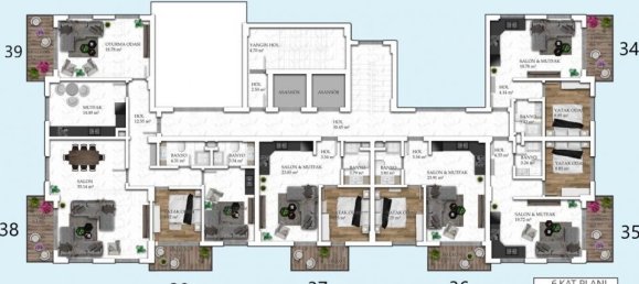 Apartment 7+1 in Avsallar, Turkey No. 13930 22