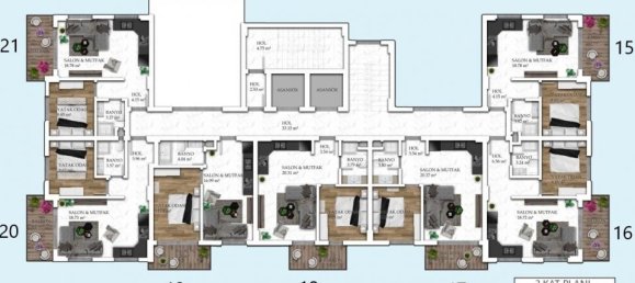 Apartment 7+1 in Avsallar, Turkey No. 13930 19