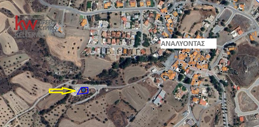  قطعة أرض في Analiontas, Cyprus 552متر مربع رقم 181267