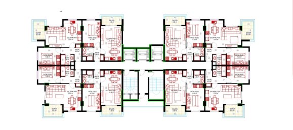 2-Zimmer Wohnung in Mahmutlar, Turkey, Nr. 16945 2