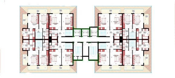 2-Zimmer Wohnung in Mahmutlar, Turkey, Nr. 16945 3