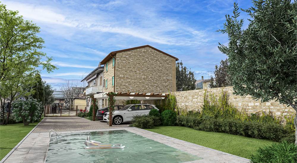 Дом с 2 спальнями в Соаве, Италия № 379266