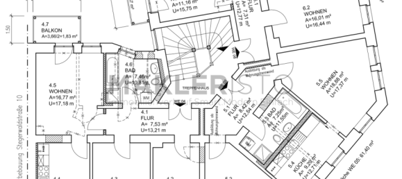 1 غرف نوم شقة في Leipzig, Germany رقم 63826 11