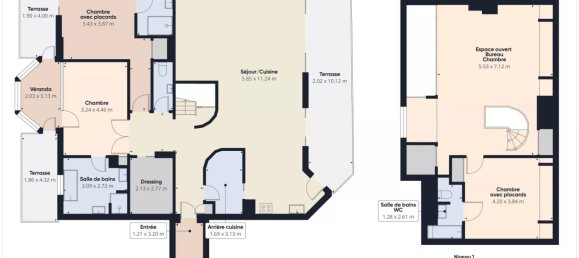 4 bedrooms Duplex in Nice, France No. 354859 22