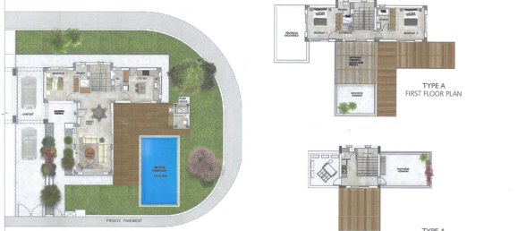 3 Schlafzimmer Villa in Paphos, Cyprus, Nr. 10354 5