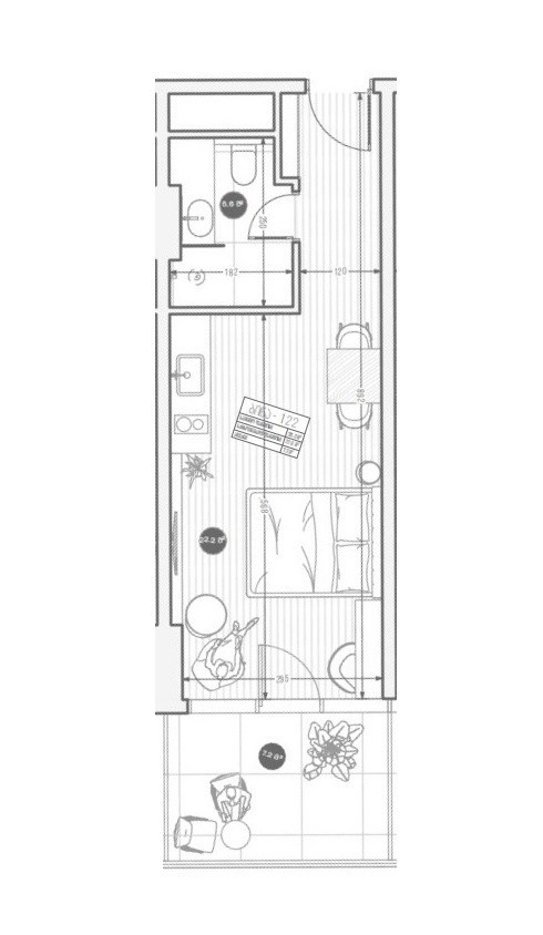 Studio in Tbilisi, Georgia No. 1409