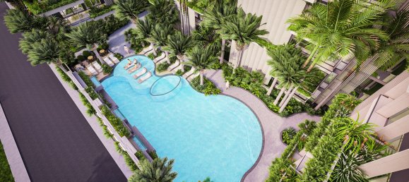 2 habitaciónes apartamento en venta en Pattaya, Chonburi, Eastern Thailand, Thailand № 155508 7