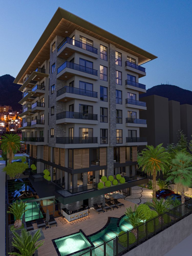 Apartamento 2+1 em Alanya, Turkey N.º 52771