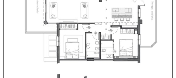 Пентхаус с 3 спальнями в Кальпе, Испания № 91622 4