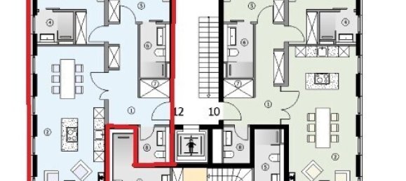 3غرفة شقة في Vorpommern-Rugen, Germany رقم 329033 4