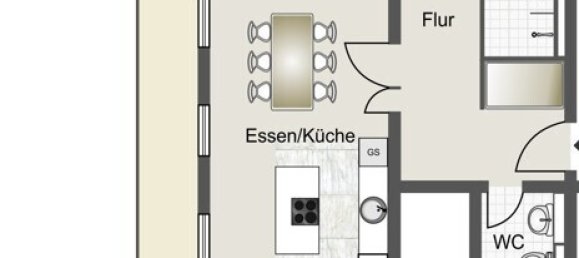 3غرفة شقة في Vorpommern-Rugen, Germany رقم 329033 5