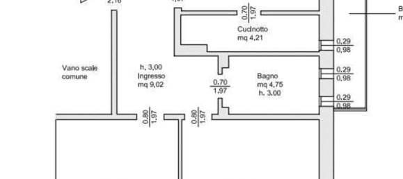 4 rooms Apartment in Bologna, Italy No. 229002 32