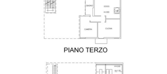 3 rooms Apartment in Novara, Italy No. 160620 23