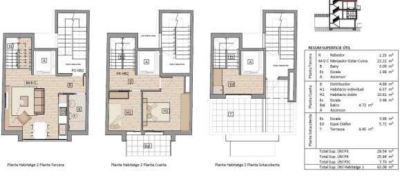 Penthouse T3 em Badalona, Spain N.º 136685 14