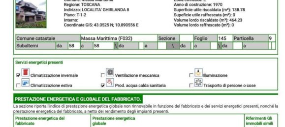 Квартира с 2 комнатами в Масса Мариттима, Италия № 189466 24