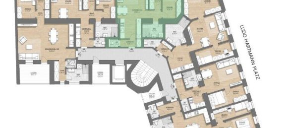 2 rooms Apartment in Ottakring, Austria No. 144861 3