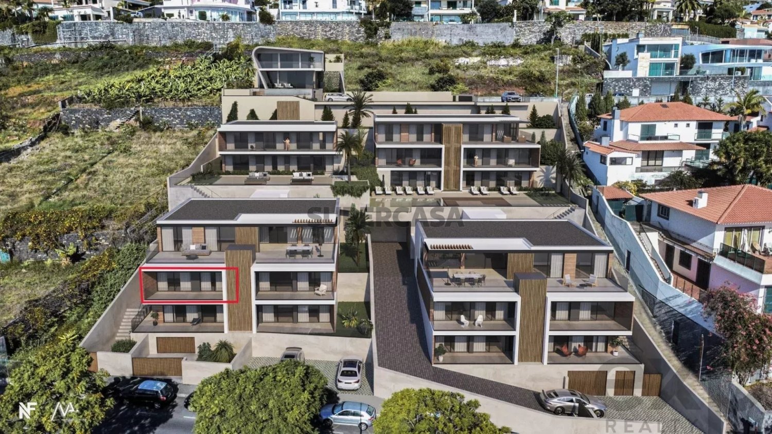 2 غرف نوم شقة في Funchal, Portugal رقم 221310