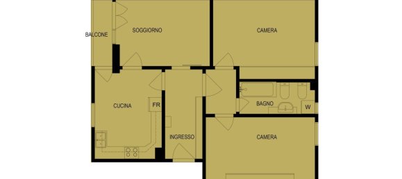 Apartamento de 3 habitaciónes en Tradate, Italy No. 223485 36