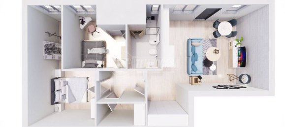 Квартира с 2 спальнями в Милан, Италия № 241584 6