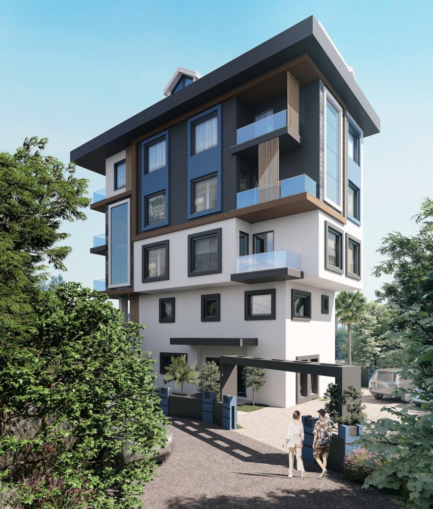 Wohnung 1+1 in Alanya, Turkey, Nr. 30802