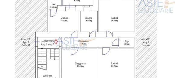 4-Zimmer Wohnung in Catania, Italy, Nr. 51135 19