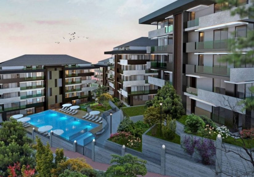 Apartment 1+3 in Istanbul, Turkey No. 7639